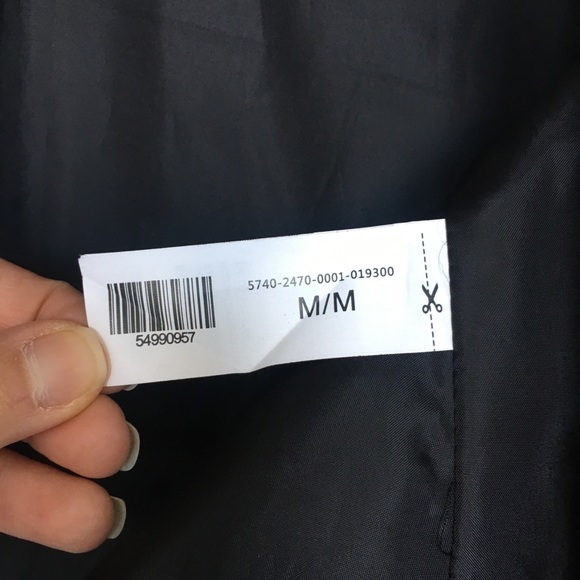 Another Story Cap Sleeve Open Front Black Blazer M - Picture 7 of 9